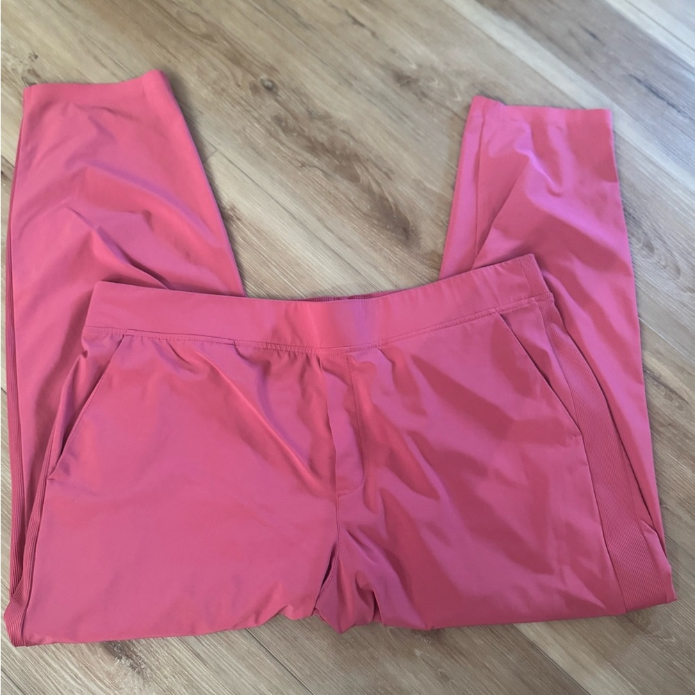 Athleta Pink Cropped Ankle Pants